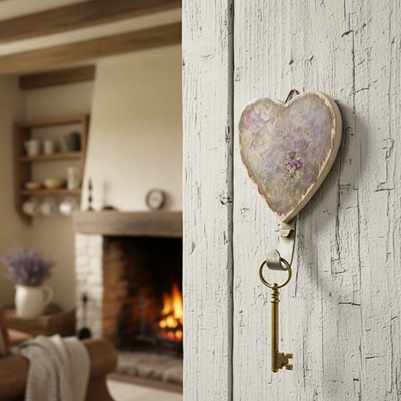 Vintage vešiak detail