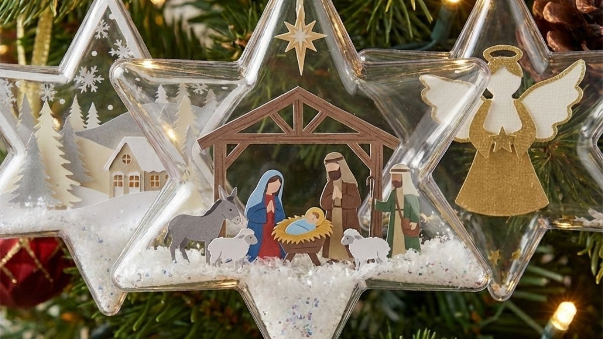 Otvárateľná plastová hviezda: Vytvorte si magické DIY Vianoce