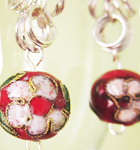 Náušnice Cloisonne