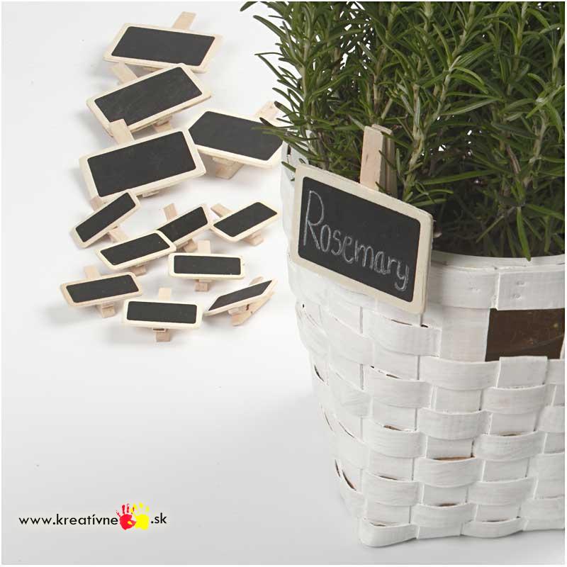 tabuľa so štipcom 6 ks