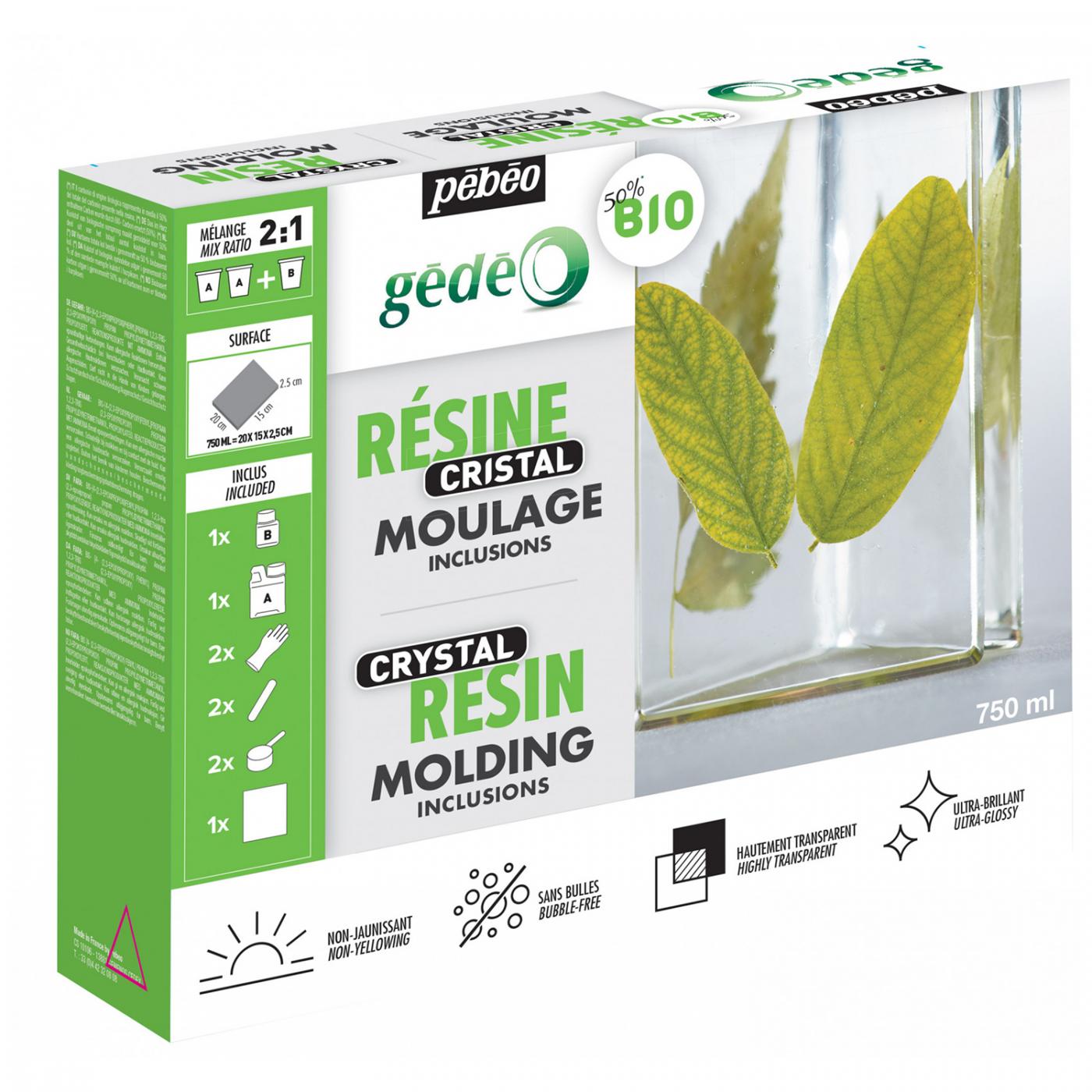 BIO Krištálová živica Gédéo 750 ml, Číra