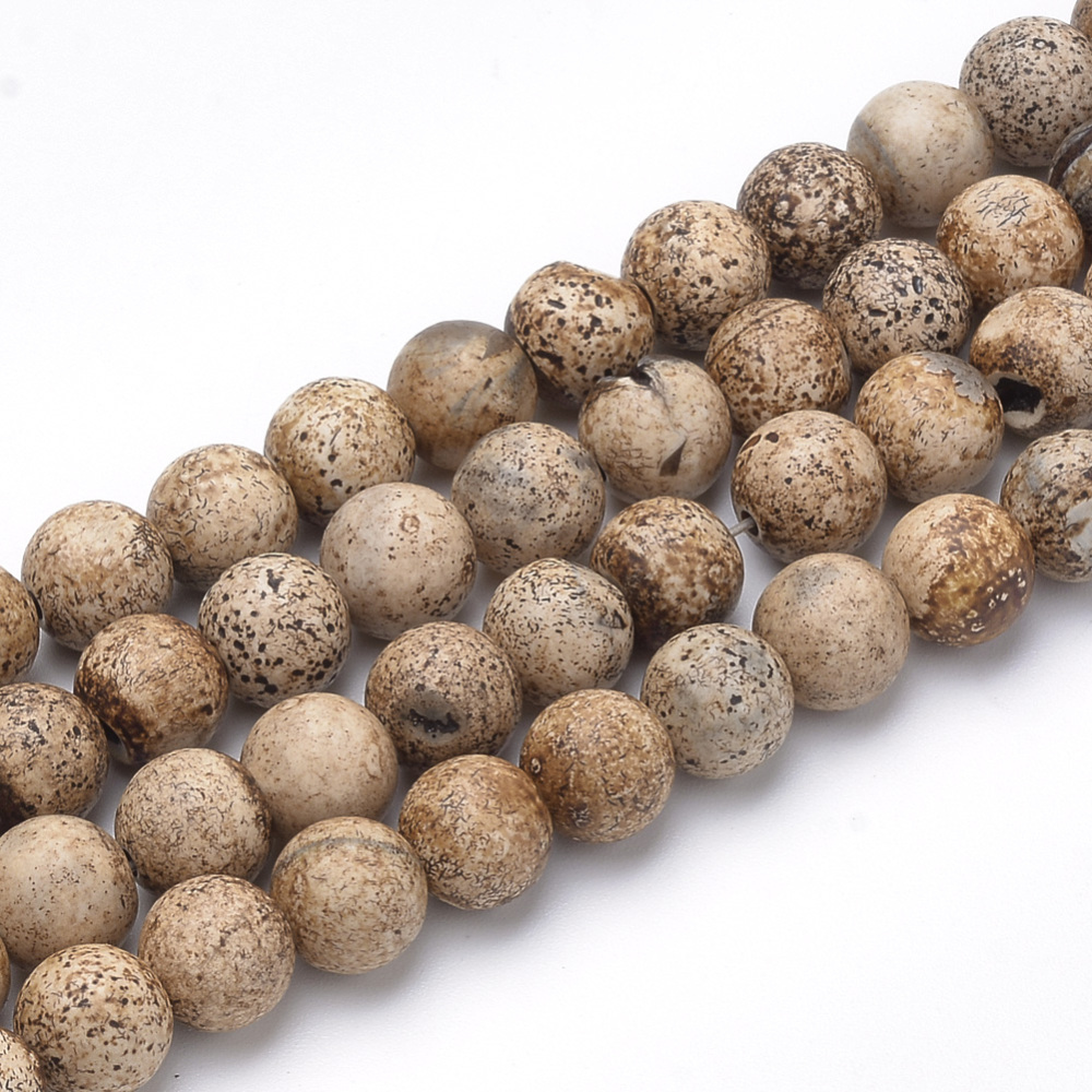 Achát (farbený) korálky 8mm, cca 47 ks
