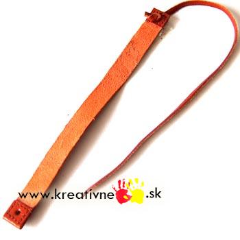 Náramok 1 x 12,5 cm - kožený