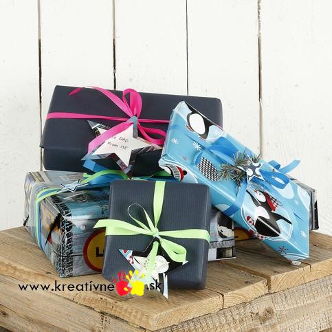 Drevená dekorácia Hviezdičky 6 ks