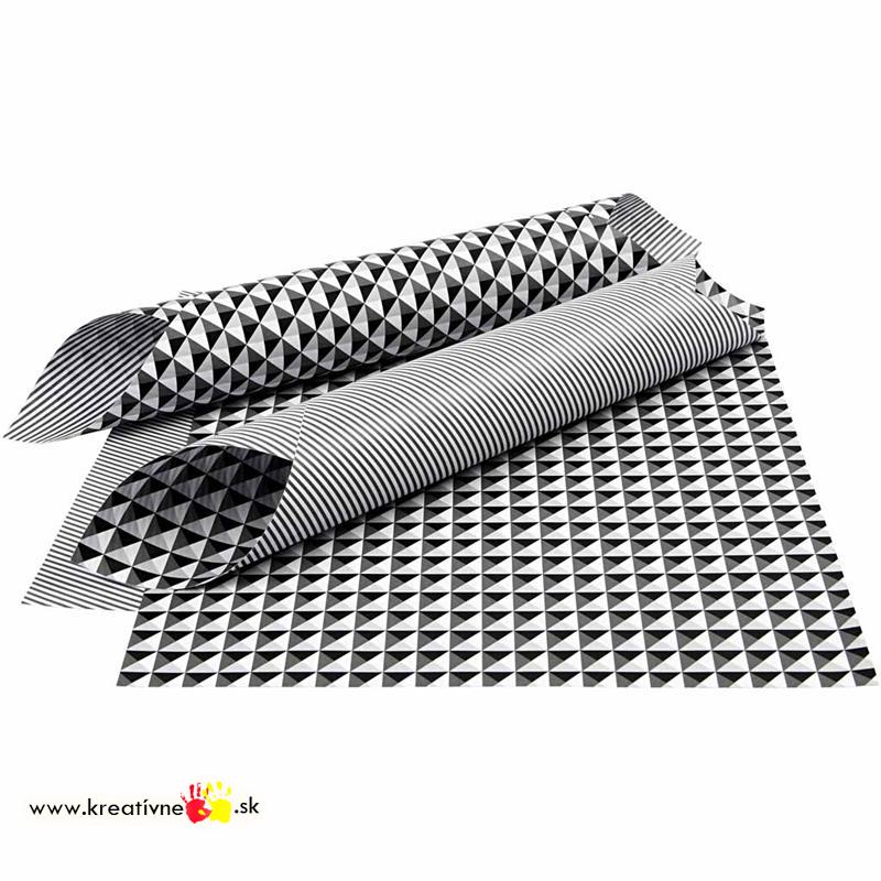 Dizajnérsky papier Paris - Trojuholník