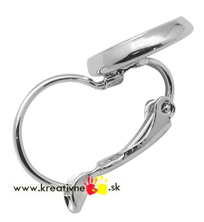 Náušnice lôžko 10 mm kruh