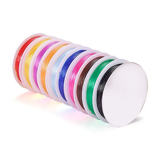 Elastická silikonová niť 0,8mm, 10 m