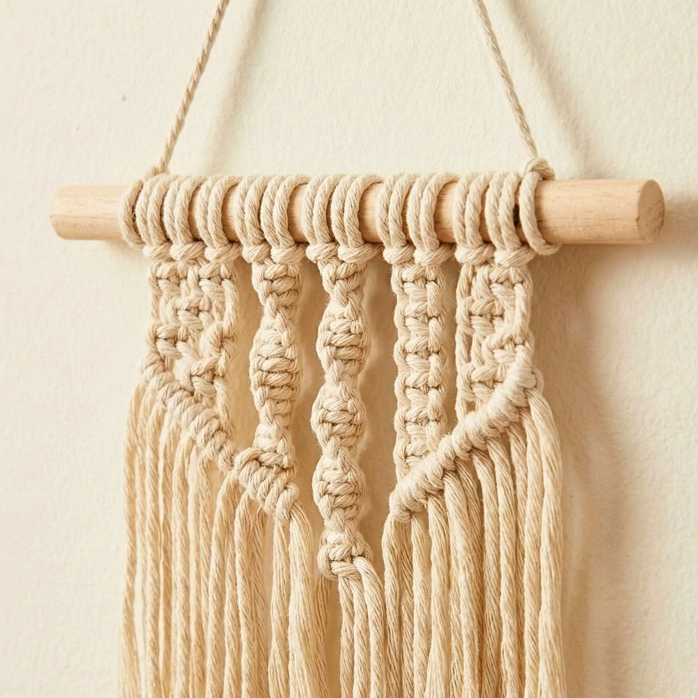 Drevená palica s dierkami 18 cm, 4 ks