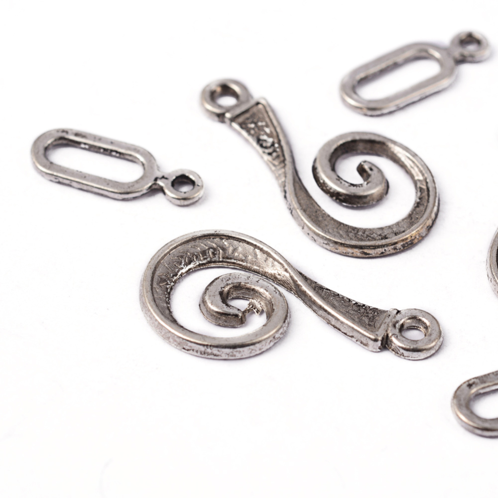 Tibetské zapínanie bez olova a kadmia 26x13 mm, 1 ks