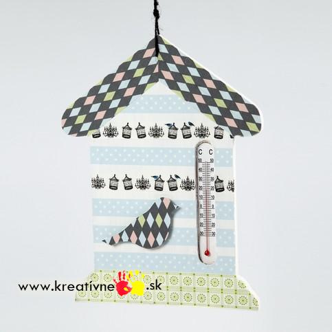 Thermometer Domček