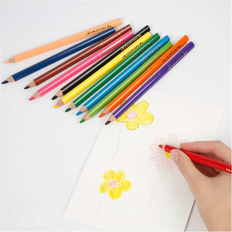 Colortime ceruzky 5mm, 12 ks