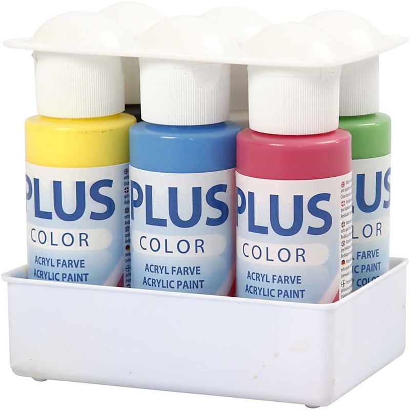 Plus Color akrylové farby 6 x 60ml