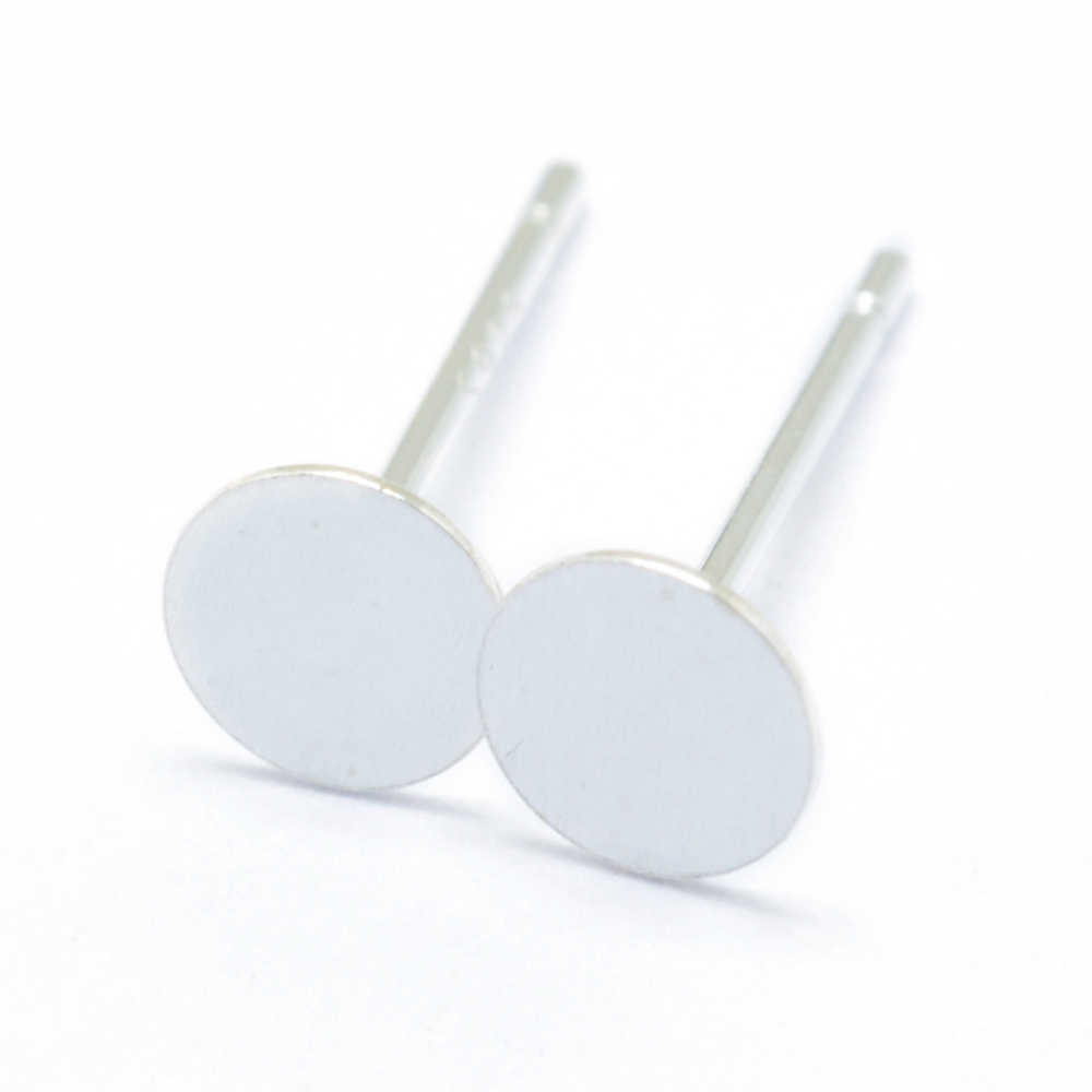 Puzeta zo striebra 11x5mm, 1 pár