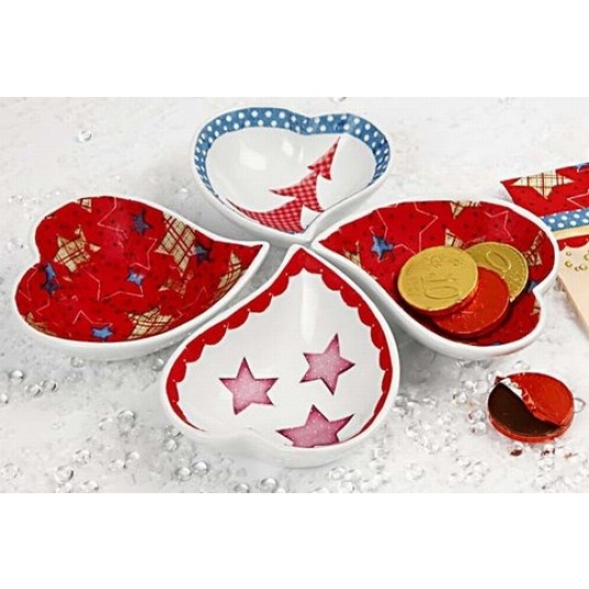 Porcelánová miska Srdce 8 cm