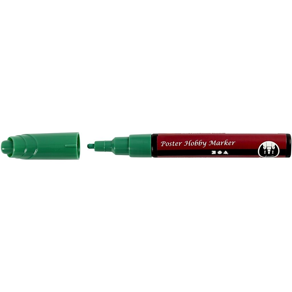 Akrylové fixky Poster Hobby marker 3mm, 1ks