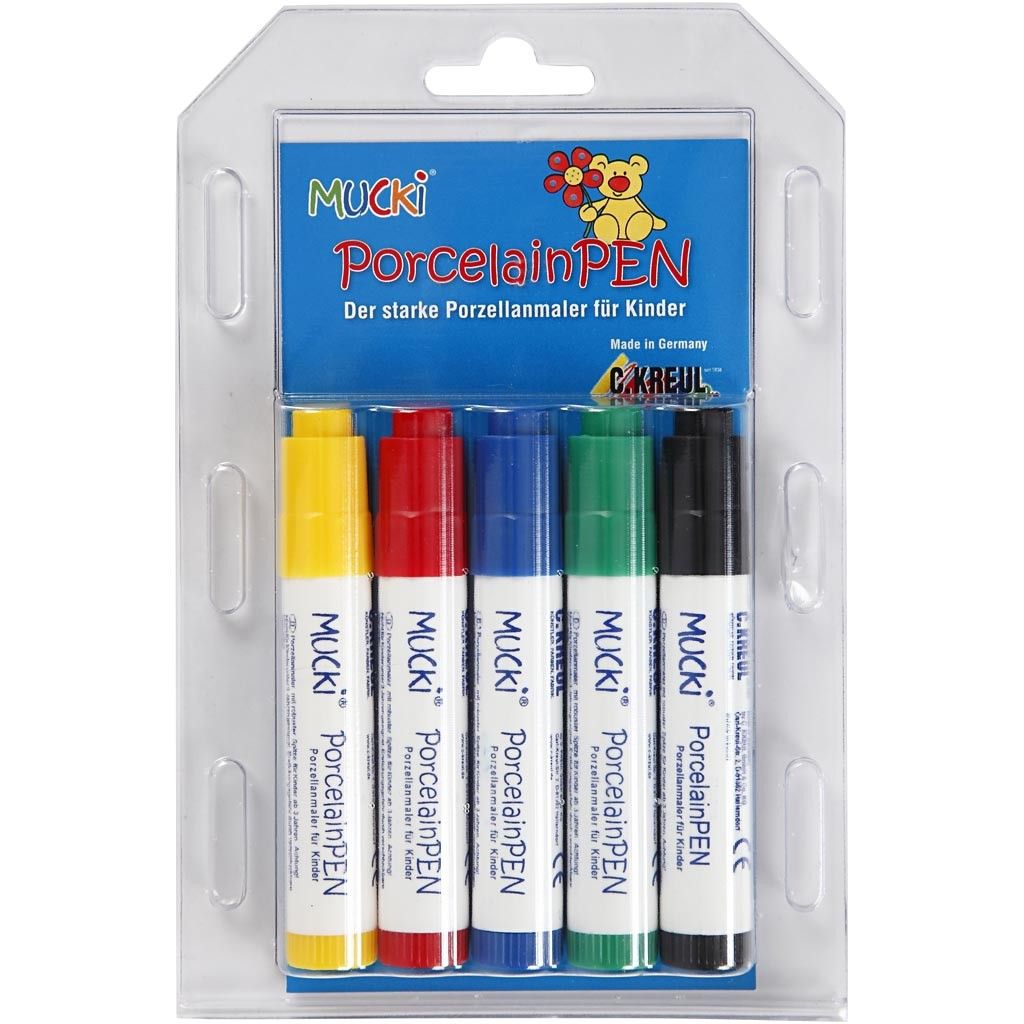 Mucki Fixky na sklo a porcelán 2-5mm, 5ks