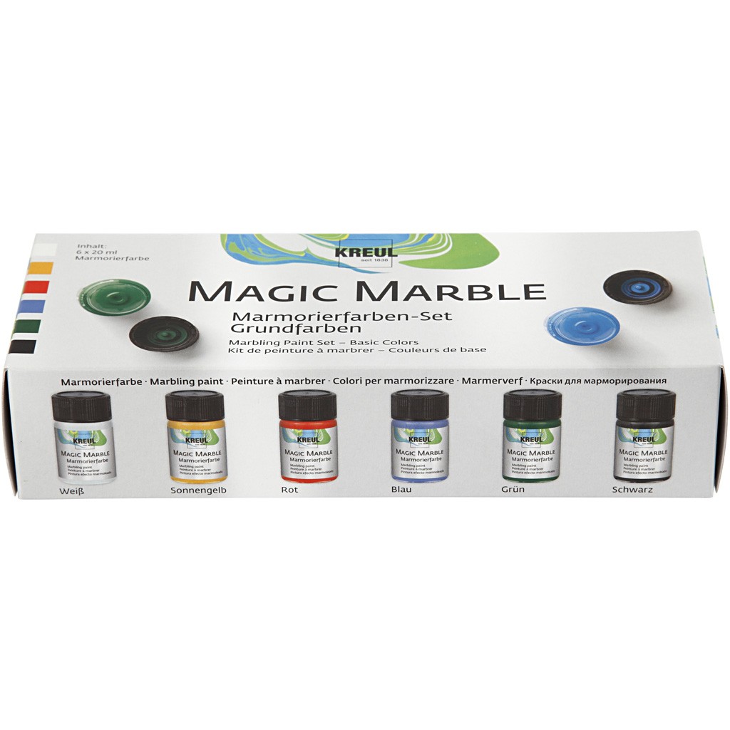 Farby Magic Marble 6x20 ml