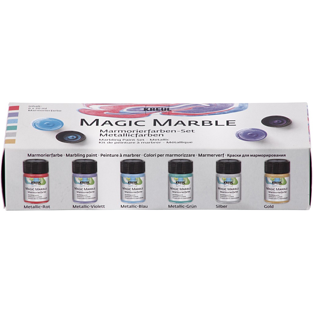 Farby Magic Marble 6x20 ml