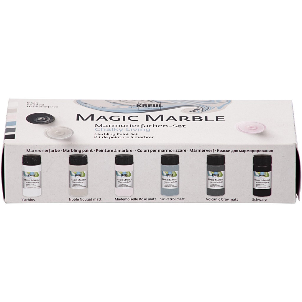 Farby Magic Marble 6x20 ml