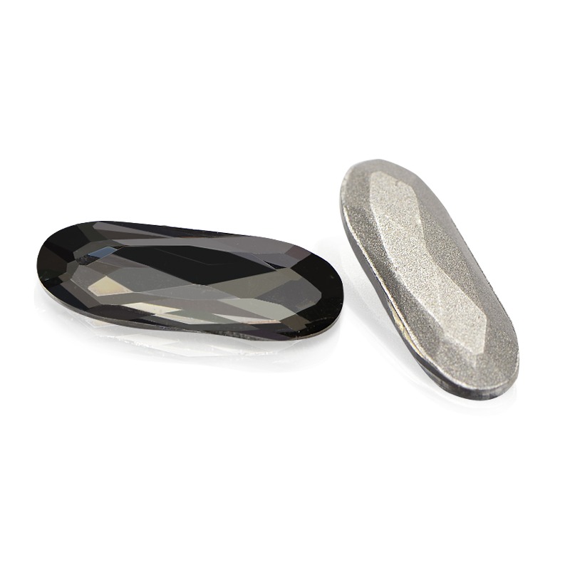 Kabošon sklo 21x7x4mm, 4 ks