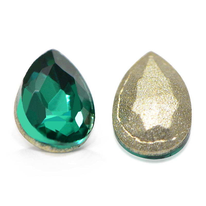 Kabošon sklo 6x4x2mm, 4 ks
