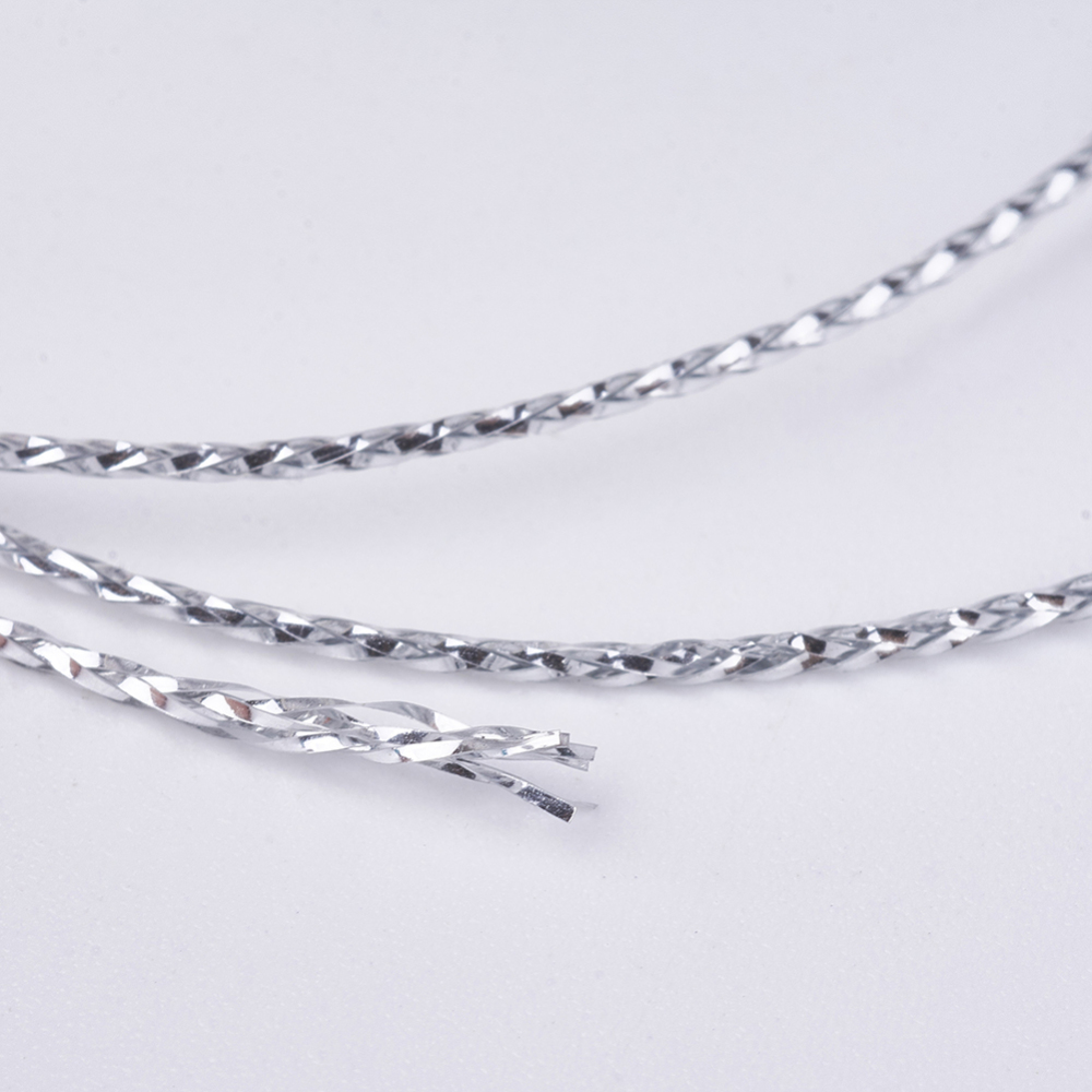 Šnúra s lurexom 0,6mm, 10m