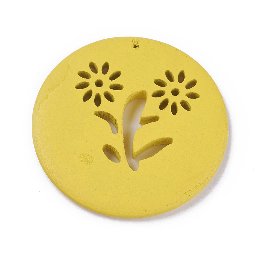 Drevený prívesok 49~50x5~5.5mm, 10 ks