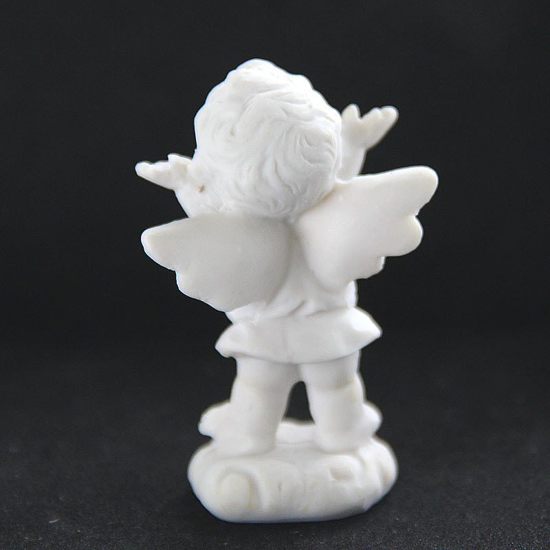 Sadrový anjel 4x6 cm, 1 ks