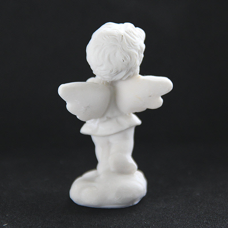 Sadrový anjel 4x6 cm, 1 ks