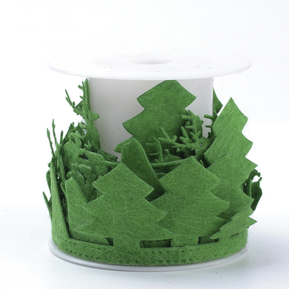 Filcová stuha Les 32mm, 1,82 m