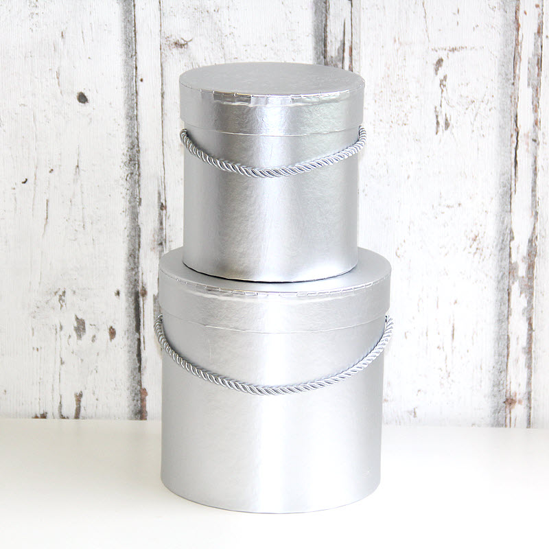 Dekoračné krabice (2 ks, rôzne veľkosti)