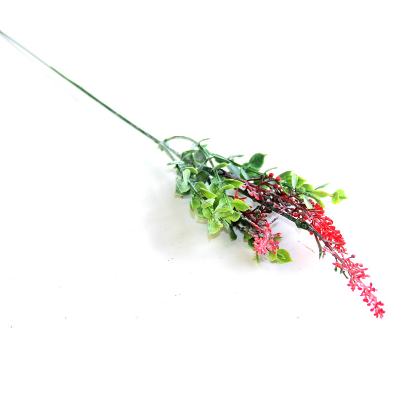 Dekoratívna vetvička s kvietkami 36cm, 4 ks