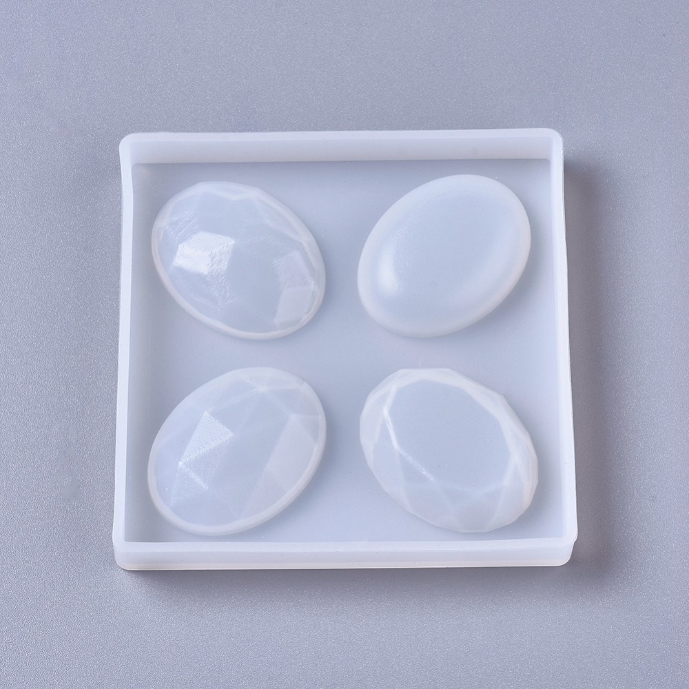 Silikónová forma Kabošon 97x97x12.5mm, 1ks