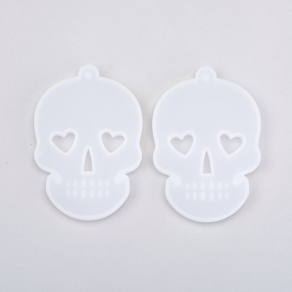 Silikónová forma Lebka  80x55x8mm, 1 ks