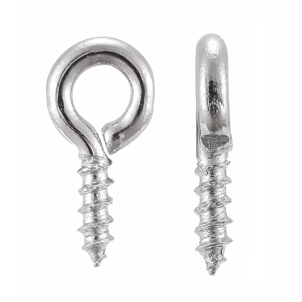 Skrutka s okom 8x4x1mm, 100 ks