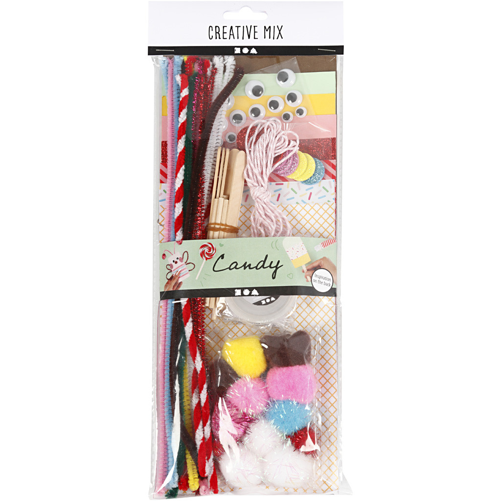 Kreatívna sada Candy, 1 balenie