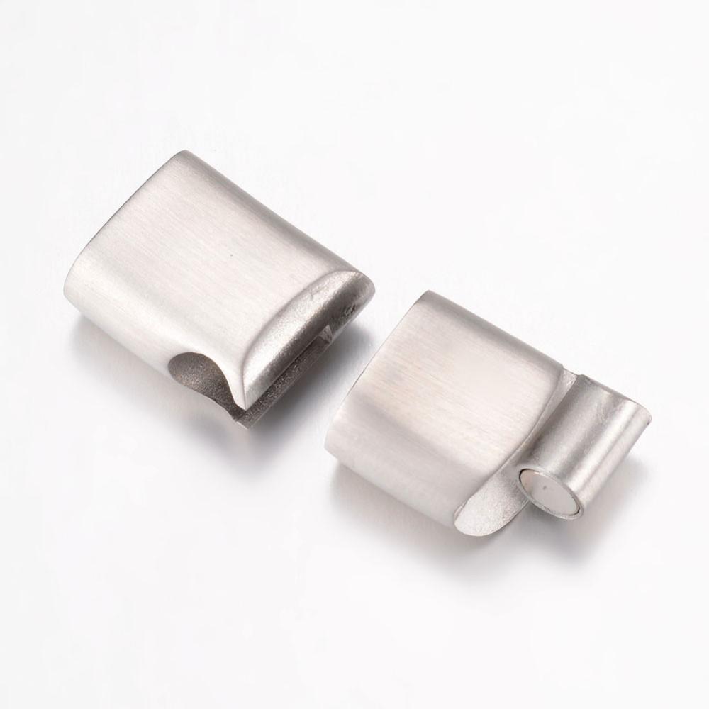 Magnetické zapínanie z nerezovej ocele 24x12x7.5mm, 1 set