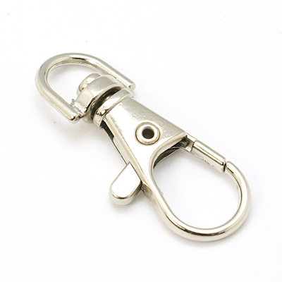 Karabinka na kľúče 37x14x7mm, 5 ks