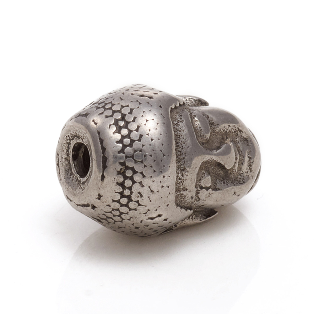 Korálka Budha z 304 nerezovej ocele 13.5x10x10mm, 2 ks