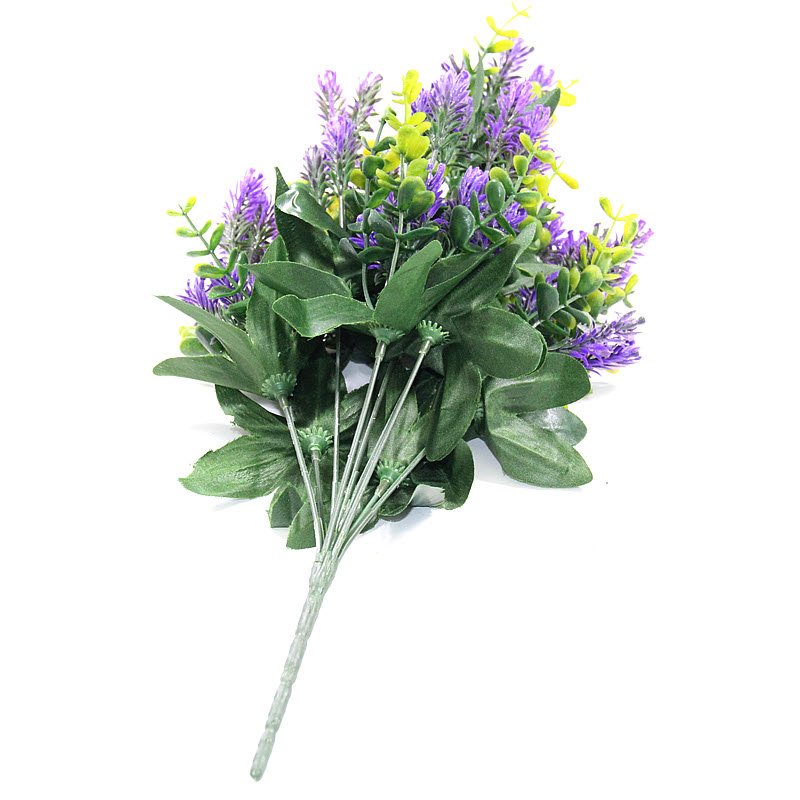 Dekoratívna kytička vetvičky a kvetinky 43cm, 1 ks