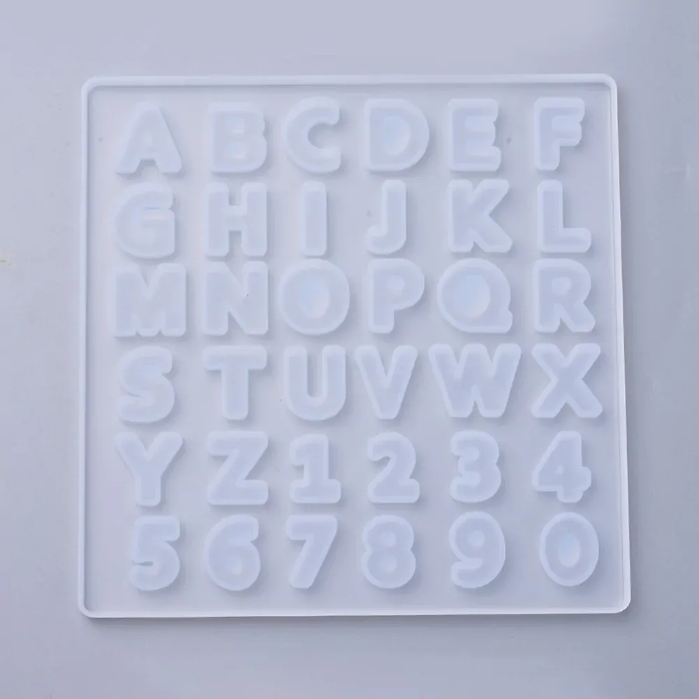 Silikónová forma Abeceda 135x135x5.5mm, 1 ks