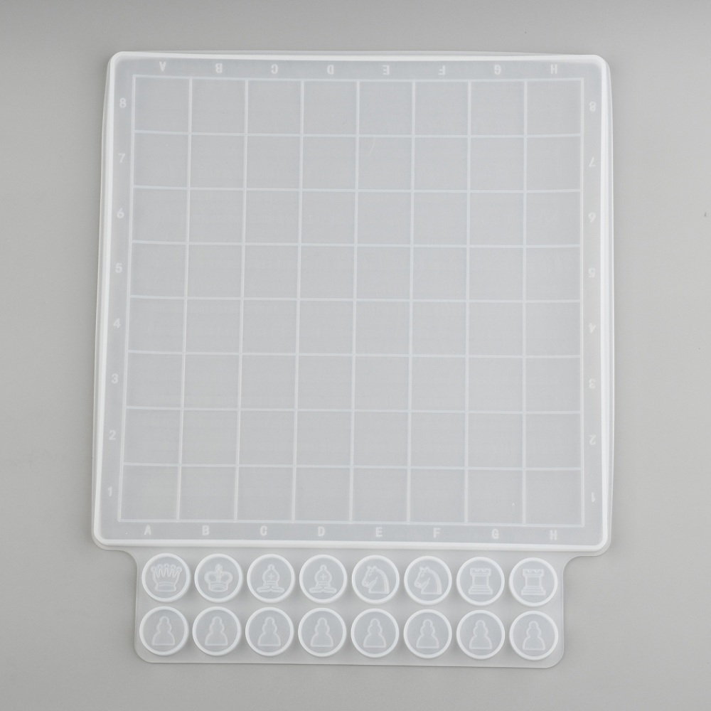 Silikónová forma Šach 330x275x23x8.5mm, 1 ks