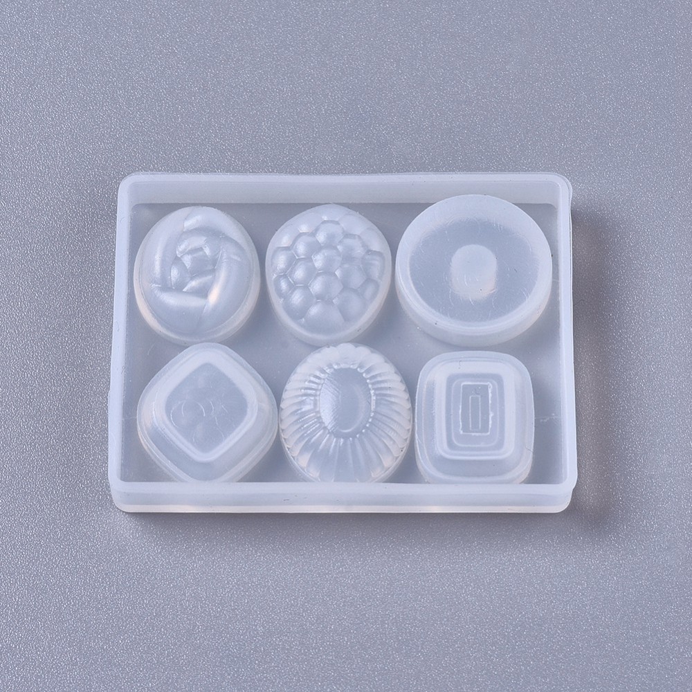 Silikónová forma Kabošon 48x37x6mm, 1 ks