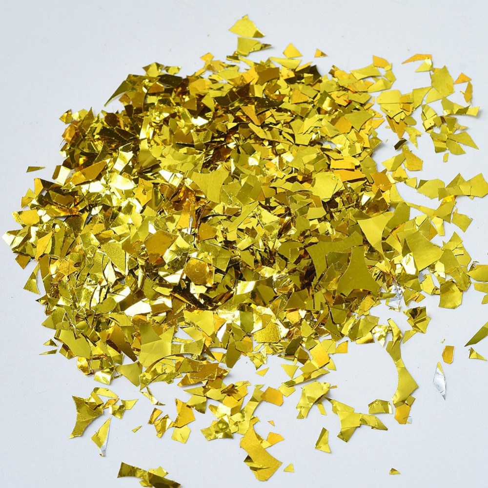 Metalické kúsky 2-20x2-16mm, 20 g