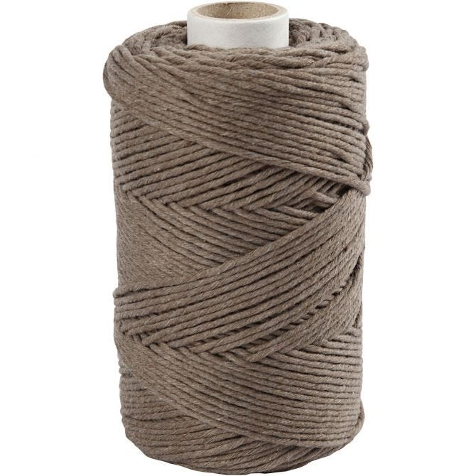 Šnúra na makramé 2mm, 198 m (330 g)