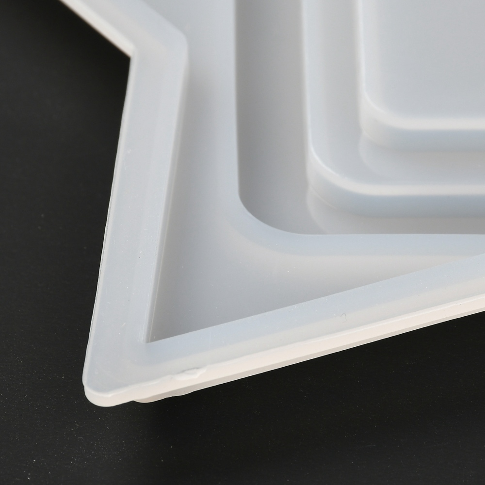 Silikónová forma Rám hviezda 145x180x6mm, 1ks