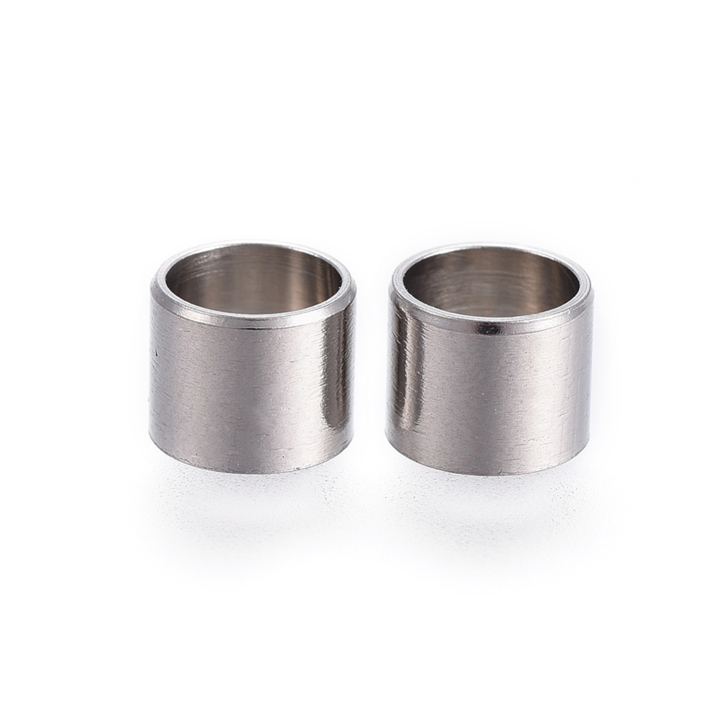 Korálky z 304 nerezovej ocele 6x5mm, 10 ks