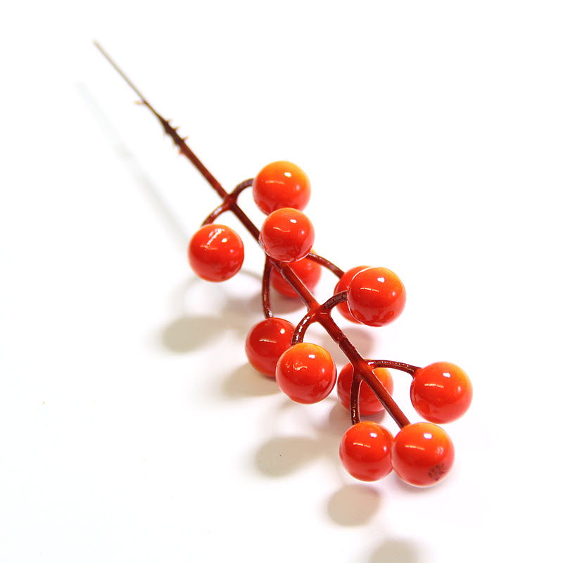 Bobule k aranžovaniu 19cm, 4 vetvičky