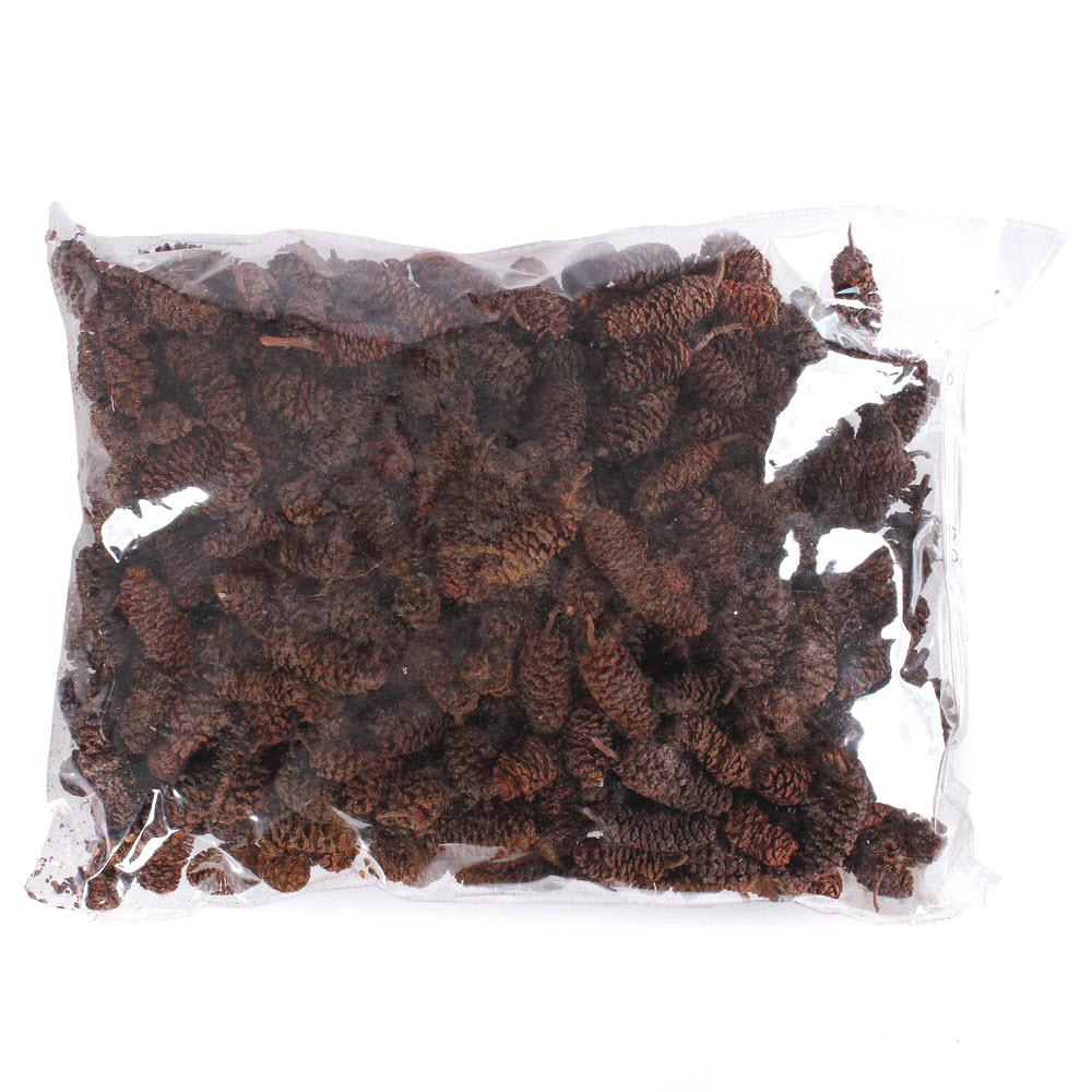 Malé hnedé šišky 2x3cm, 200 g