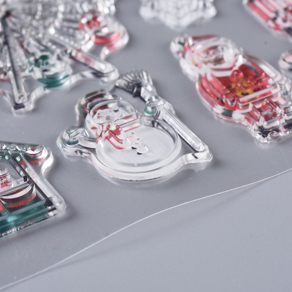 Silikónové pečiatky Vianoce, 1 ks